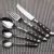 New Black Bakelite Cutlery With 3 Riveted Handle Stainless Steel Steak