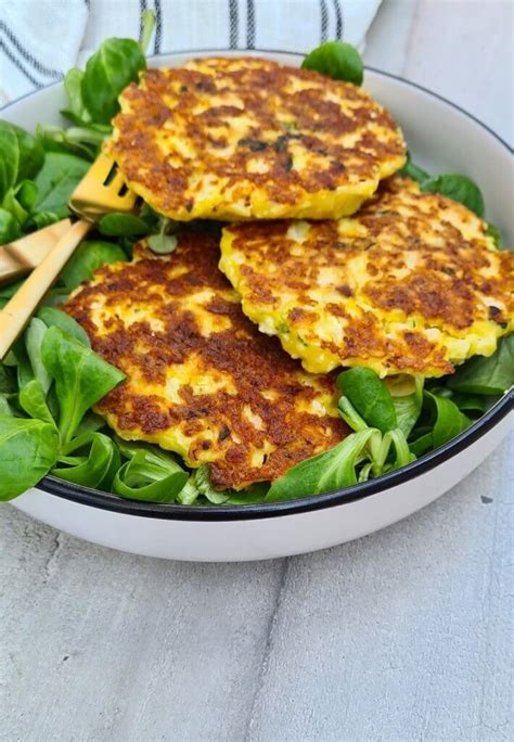 Galettes De Chou Fleur Au Fromage Aux Fourneaux