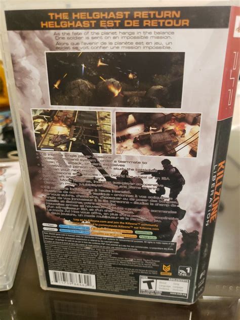 Killzone Liberation Greatest Hits Sony PSP 2006 Cib EBay