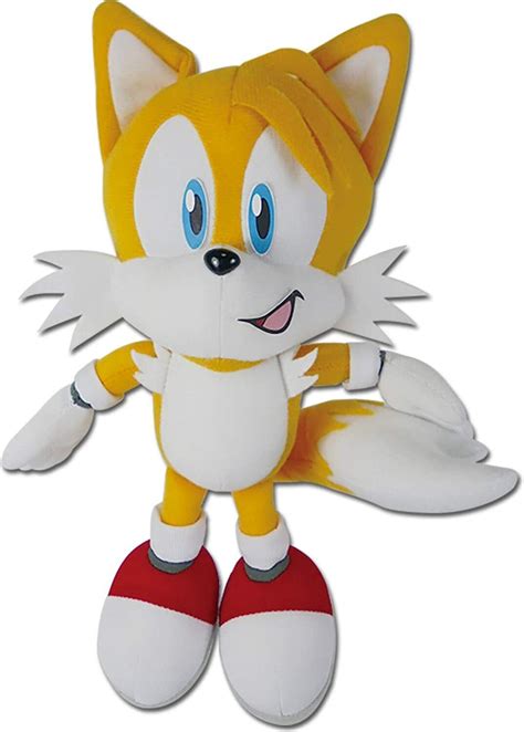 Sonic The Hedgehog TAILS Holding Its Tail Plush 9 AUTHENTIC IN