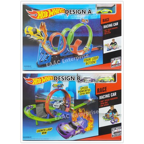 Hot Wheels Alike Degree Loop Powerful Spin Track A Inertia Power Car Shopee Malaysia