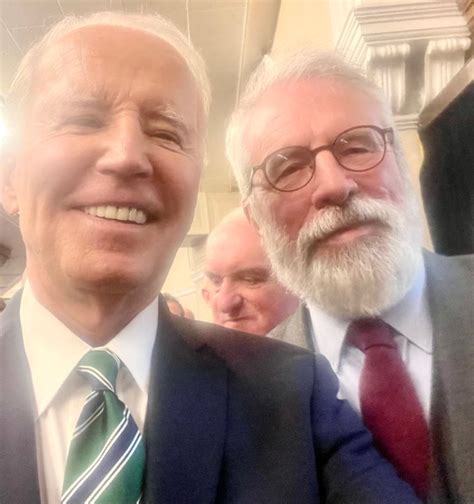 Us President Courts Troubles With Gerry Adams Selfie The Australian