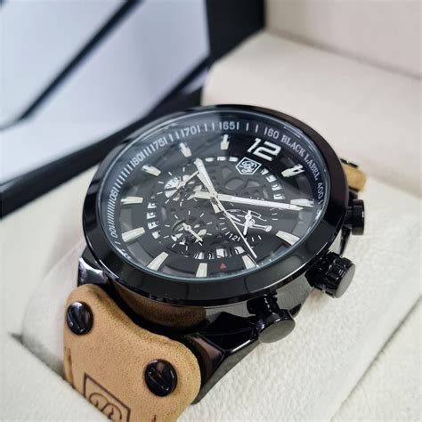 Jual Cod Jam Tangan Pria Original Benyar Jaeger Analog Quartz