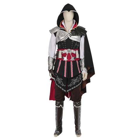 Assassins Creed 2 Ezio Auditore Cosplay Costume Wishiny