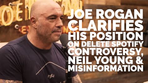 Joe Rogan Clarifies His Position On Delete Spotify Controversy Neil