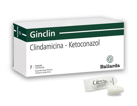 Ketoconazol Clindamicina Mg Ovulos Caja Con Ovulos