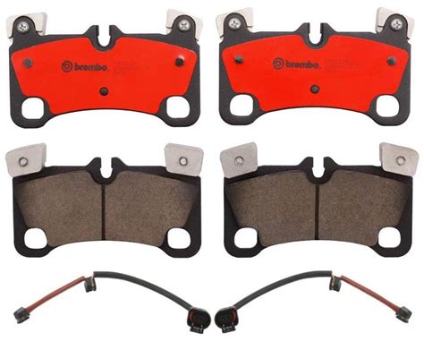 Audi Porsche Brakes Kit Pads Rear Ceramic With Sensors 7L0698451F