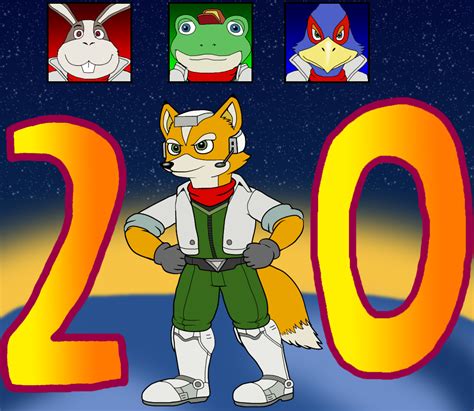 20 Years Of Star Fox 2013 By Vixdojofox On Deviantart