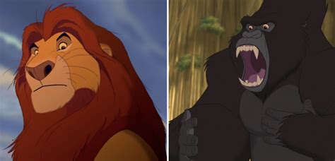 Mufasa vs Kerchak by Gatofh on DeviantArt