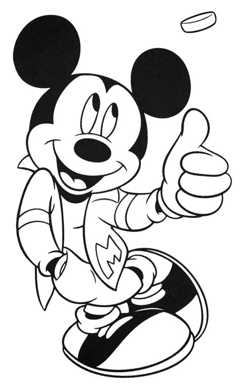 Mickey Mouse Coloring Pages - Disney Coloring Pages