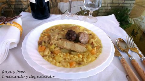 COCINANDO Y DEGUSTANDO 123 ARROS EN FESOLS Y NAPS Arroz Con Alubias Y