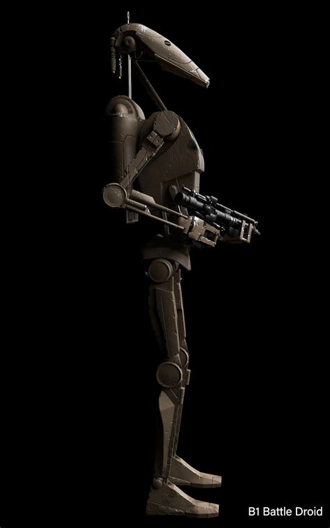 Artstation Star Wars B1 Battle Droid