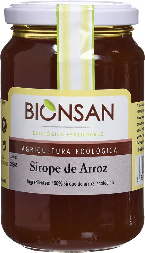 Bionsan Sirope de arroz malteado ecológico 500g 2 botes de 500gr