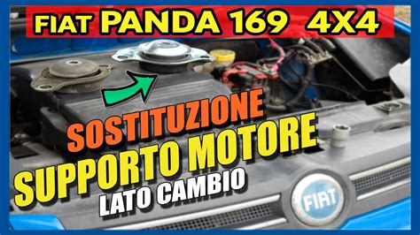 Supporto Motore Lato Cambio Sostituzione Nella Fiat Panda X