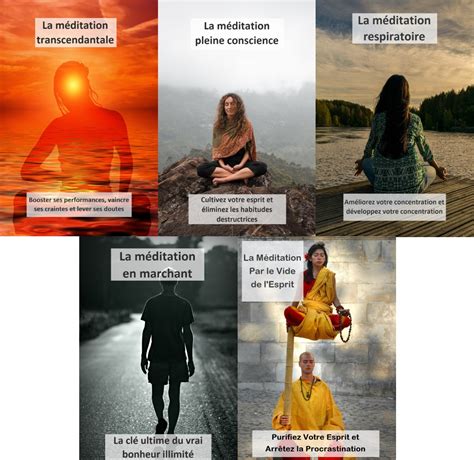 5 livres numérique sur la méditation