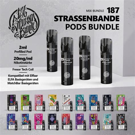 187 Strassenbande Pods Bundle Deine Geschmacksvielfalt