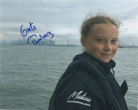 Greta Thunberg Activist signed autographed 8x10 photo | #2064853131