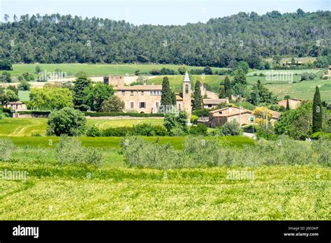 Spain Countryside Village Catalonia High Resolution Stock Photography ...