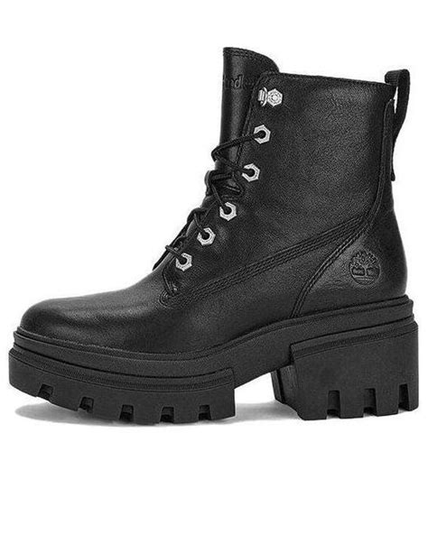 Timberland Everleigh 6 Inch Boots In Black Lyst