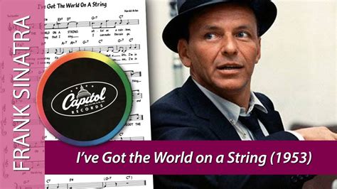 Frank Sinatra I Ve Got The World On A String Capitol Records