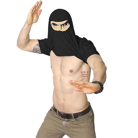 Ninja Disguise T Shirt Idearock