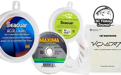 5 Best Fishing Leader Lines - Fluorocarbon vs. Monofilament - BC ...