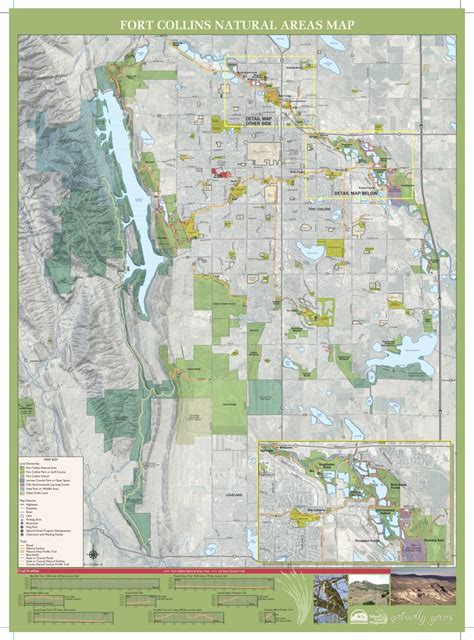 FORT COLLINS NATURAL AREAS MAP City Of Fort Collins CO