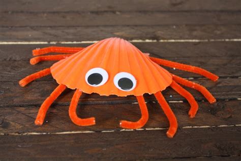 Cute Crabs Kids Craft Yesterday On Tuesday