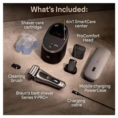 Braun Series 9 Pro Electric Razor For Men 5 Pro Shave Elements