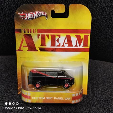 Hot Wheels The A Team Custom GMC Panel Van Shopee Malaysia