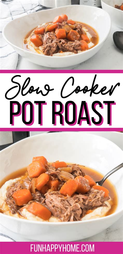 Slow Cooker Lipton Onion Soup Mix Pot Roast Recipe Fun Happy Home