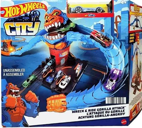 Rinkinys Hot Wheels Gorilos garažas HDR30 kainos nuo 33 99 Kaina24 lt