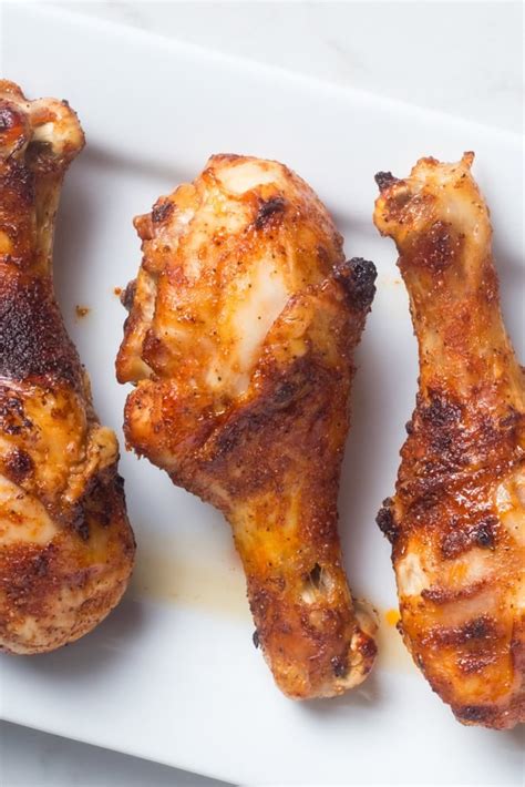 Air Fryer Chicken Drumsticks With Brown Sugar Spice Rub