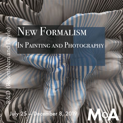 New Formalism In Painting And Photography St Marys Exhibit Opens