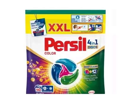 PERSIL KAPSUŁKI DO PRANIA DISCS 4W1 COLOR 40 PRAŃ FABRYCZNIE ZAPAKOWANE