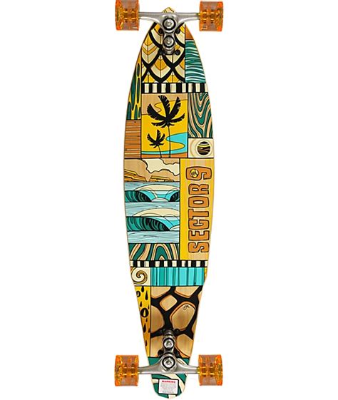 Sector 9 Discovery 385 Drop Through Longboard Complete Zumiez