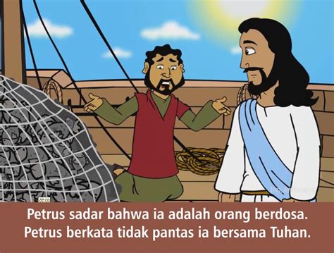 Komik Alkitab Anak Tuhan Yesus Memanggil Murid