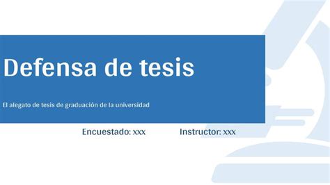 Defensa De Tesis De Graduaci N Simple Y Elegante Presentaci N