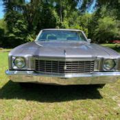 1972 Chevrolet Monte Carlo Grey RWD Automatic Chrome For Sale