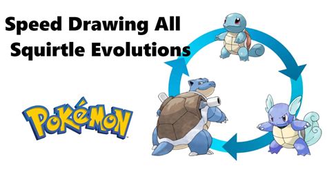 Squirtle Evolution Chart