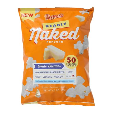 Five Below Popcornopolis Nearly Naked White Cheddar Popcorn Oz