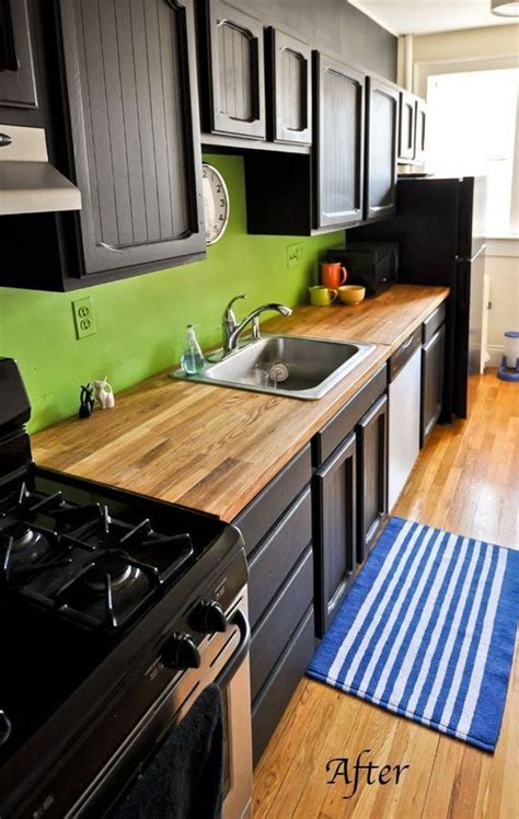 green-kitchen-backsplash - Homedit