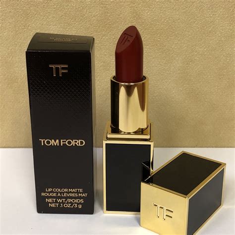 Tom Ford Lip Color Matte Lipstick 16 Scarlet Rouge Full Size 0 1oz 3g Nwb 888066010733 Ebay