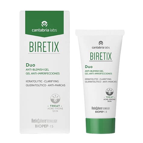 BiRetix DUO Purifying Exfoliant gel 30ml \ Гель три-актив для кожи с ...