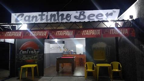 Menu Em Cantinho Beer Pub Bar Cabre Va