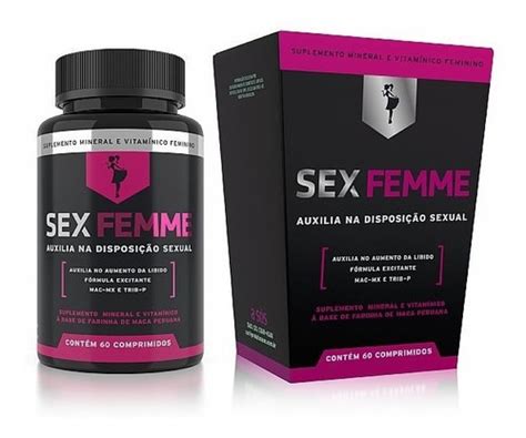 Suplemento Feminino Sex Femme Capsulas Gel Frete grátis