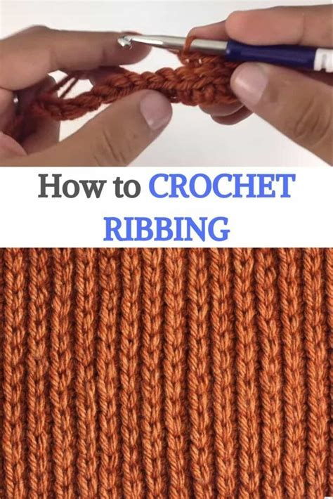 How To Crochet Ribbing Tutorial Artofit