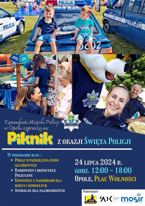 Policja Zaprasza Na Piknik Opowiecie Info