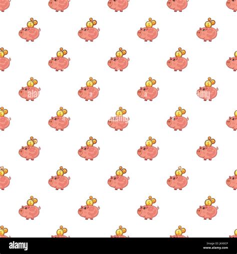 Piggy bank pattern Stock Vector Image & Art - Alamy