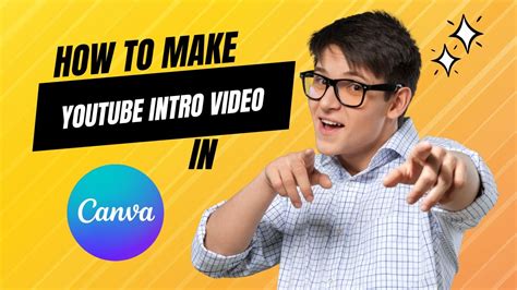 How To Make Intro For Youtube Channel IN Canva 2022 Make Intro For